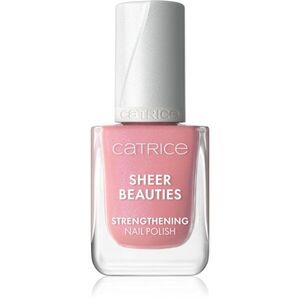 Catrice Sheer Beauties Strengthening Nail Polish körömerősítő lakk árnyalat 050 Peonies, Please! 10.5 ml kép