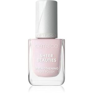 Catrice Sheer Beauties Strengthening Nail Polish körömerősítő lakk árnyalat 040 Fluffy Cotton Candy 10.5 ml kép