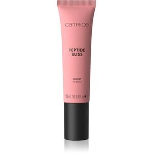 Catrice Peptide Bliss Glossy Lip Balm fényesítő ajakbalzsam peptidekkel árnyalat 010 Life In Rosé 10 ml kép