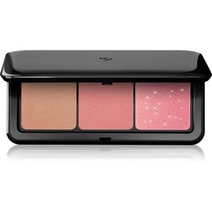 KIKO Milano Multi Finish Trio multifunkciós arc paletta árnyalat 02 Mauve 7 g kép