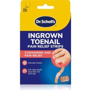 Scholl Dr. Scholl's Ingrown Toenail Pain Relief Strips védőtapaszok körömnövekedésért 10 db kép