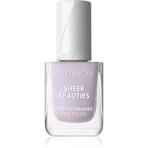 Catrice Sheer Beauties Strengthening Nail Polish körömerősítő lakk árnyalat 080 Lavender Whispers 10.5 ml kép