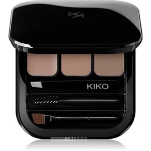 KIKO Milano Eyebrow Expert szett a tökéletes szemöldökért árnyalat 01 Blonde 2.4 g kép
