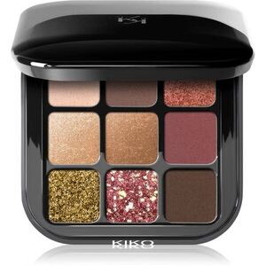 KIKO Milano Glamour Multi Finish szemhéjfesték paletta árnyalat 03 Wine Notes 2.5 g kép