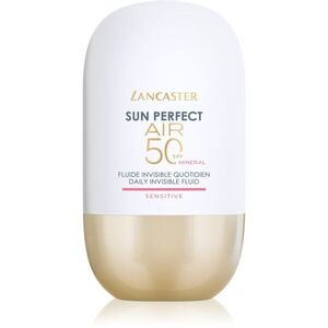 Lancaster Sun Perfect Air 50 Sensitive Mineral ultrakönnyű védő fluid Érzékeny, bőrpírra hajlamos bőrre SPF 50 40 ml kép