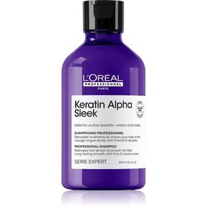 L’Oréal Professionnel Serie Expert Keratin Alpha Sleek sampon a sima megjelenésű frizuráért 300 ml kép