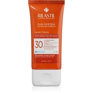 Rilastil Sun System Velvet Touch ápoló arckrém SPF 30 50 ml kép