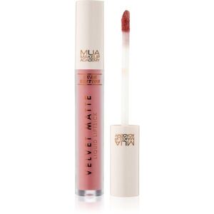 MUA Makeup Academy Velvet Matte Nude Edition mattító folyékony rúzs árnyalat Honey 3 ml kép