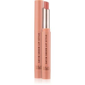 MUA Makeup Academy Satin Sheen selyem rúzs árnyalat Super Nude 1.5 g kép