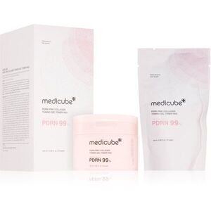 medicube PDRN Pink Collagen Toning Gel Toner Pad tonizáló párnák az élénk és kisimított arcbőrért 70 db kép