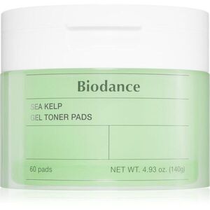 Biodance Sea Kelp Gel Toner Pads tonizáló párnák nyugtató hatással 60 db kép