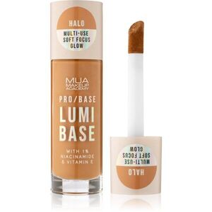 MUA Makeup Academy PRO/BASE Lumi Base élénkítő sminkalap a make - up alá árnyalat Halo (Neutral) 33 ml kép