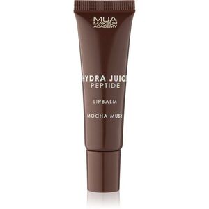 MUA Makeup Academy Hydra Juice Peptide Lip Balm hidratáló ajakbalzsam a magas fényért illatok Mocha Muse 10 ml kép