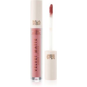 MUA Makeup Academy Velvet Matte Nude Edition mattító folyékony rúzs árnyalat Soul 3 ml kép