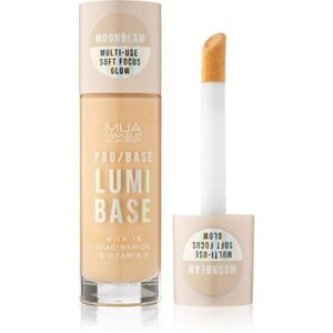 MUA Makeup Academy PRO/BASE Lumi Base élénkítő sminkalap a make - up alá árnyalat Moonbeam (Neutral) 33 ml kép