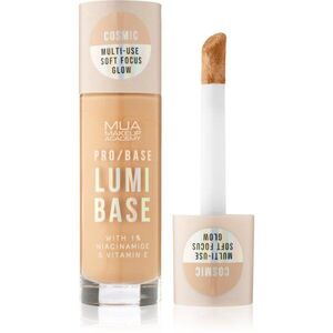 MUA Makeup Academy PRO/BASE Lumi Base élénkítő sminkalap a make - up alá árnyalat Cosmic (Neutral) 33 ml kép