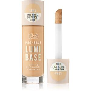 MUA Makeup Academy PRO/BASE Lumi Base élénkítő sminkalap a make - up alá árnyalat Luna (Cool) 33 ml kép