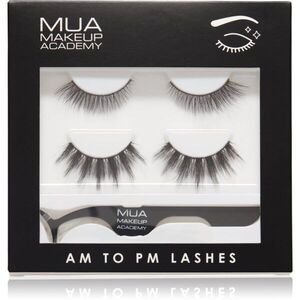 MUA Makeup Academy Lashes Am To Pm műszempillák 2 pár kép