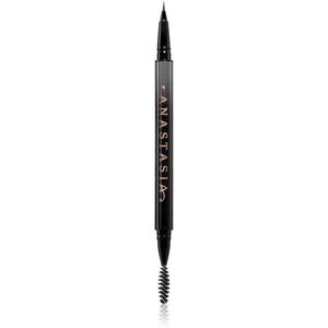 Anastasia Beverly Hills MicroStroke Brow Pen szemöldök fixáló kefével árnyalat Ebony 0.5 ml kép