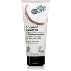 Organic Shop Skin Super Good Coconut Paradise bőrlágyító tusfürdő gél 200 ml kép