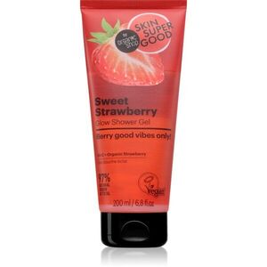 Organic Shop Skin Super Good Sweet Strawberry tápláló tusoló gél 200 ml kép