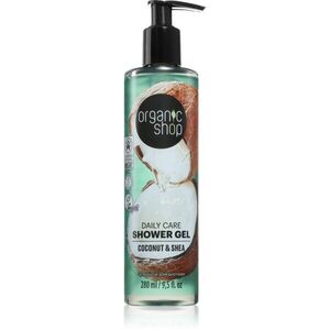 Organic Shop Coconut & Shea hidratáló tusoló gél 280 ml kép