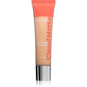 LAMEL Cloud Matte Full-Coverage Foundation Tökéletes fedésű alapozó matt hatásért árnyalat 07W Hazelnut 30 ml kép