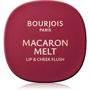 Bourjois Macaron Melt Lip & Cheek Flush arcpirosító 2 az 1-ben árnyalat 05 Berry Smoothy 5 g kép