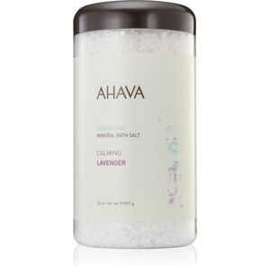 AHAVA Dead Sea Salt Calming Lavender fürdősó a Holt - tenger ásványaival 907 g kép