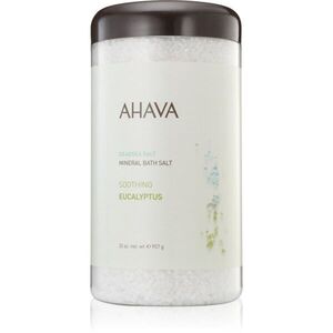 AHAVA Dead Sea Salt Soothing Eucalyptus fürdősó a Holt - tenger ásványaival 907 g kép