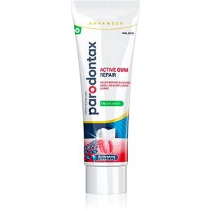 Parodontax Active Gum Repair Fresh Mint fogkrém az egészséges ínyért és a szájüreg teljeskörű ápolásáért 75 ml kép