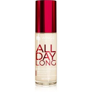 AA Wings of Color All Day Long Long Lasting Foundation tartós alapozó árnyalat 501 Ivory 30 ml kép