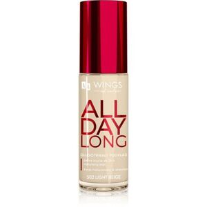 AA Wings of Color All Day Long Long Lasting Foundation tartós alapozó árnyalat 503 Light Beige 30 ml kép