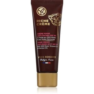 Yves Rocher Riche Créme kézkrém pigmentfoltok ellen SPF 30 50 ml kép