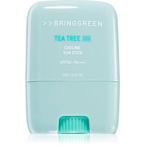 BRINGGREEN Tea Tree Cica Cooling Sun Stick ápoló arckrém stift SPF 50+ 20 g kép