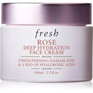 fresh Rose Deep Hydration Face Cream hidratáló arckrém hialuronsavval 100 ml kép