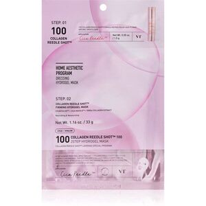 VT Cosmetics Collagen Reedle Shot 100 2Step Hydrogel Mask intenzív hidrogélmaszk feszesítő hatással 34.5 g kép