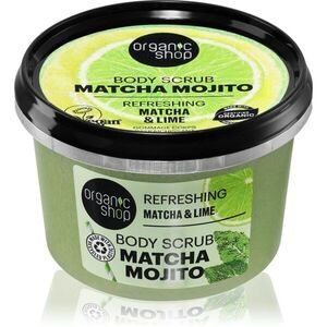 Organic Shop Matcha Mojito frissítő testpeeling 250 ml kép