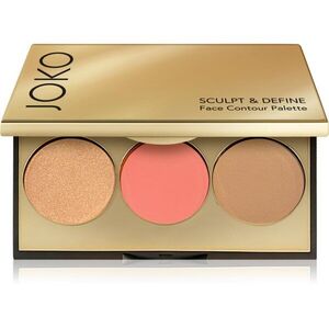 JOKO Sculpt & Define Púderes highlight és kontúr paletta árnyalat 01 Sun Kissed Glow 8 g kép