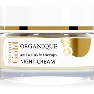 Organique Eternal Gold Anti-Wrinkle Therapy hidratáló éjszakai krém a ráncok ellen 50 ml kép
