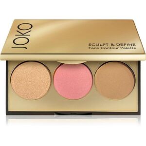 JOKO Sculpt & Define Púderes highlight és kontúr paletta árnyalat 02 Mocha Haze 8 g kép