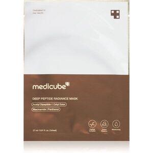 medicube Deep Peptide Radiance Mask hidratáló gézmaszk a bőr rugalmasságának növelésére 27 ml kép