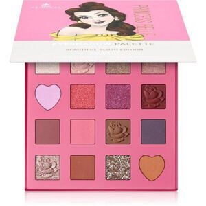 Mad Beauty Disney Princess Belle szemhéjfesték paletta 14x1.3 g kép