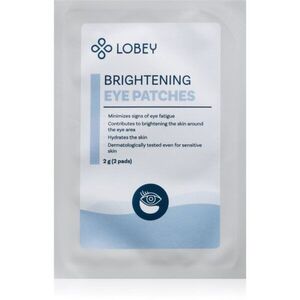 Lobey Skin Care Brightening Eye Patches hidrogél maszk a szem körül 2 g kép