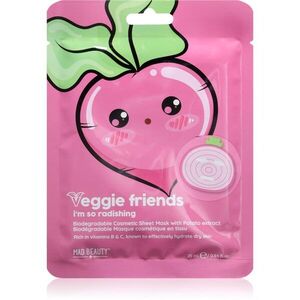 Mad Beauty Veggie Friends Radish arcmaszk hidratáló hatással 25 ml kép