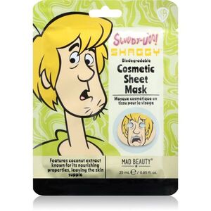 Mad Beauty Scooby Doo Shaggy arcmaszk nyugtató hatással 25 ml kép
