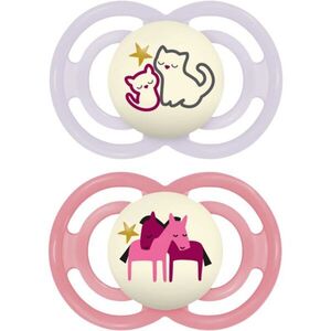 MAM Perfect Night 6m+ cumi Purple/ Pink 2 db kép