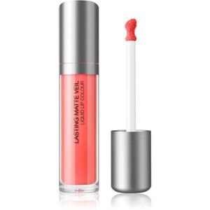 KIKO Milano Lasting Matte Veil hosszantartó folyékony rúzs matt hatással árnyalat 10 Magnetic Coral 4 ml kép