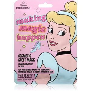Mad Beauty Disney Princess Cinderella hidratáló gézmaszk 25 ml kép