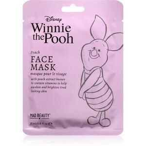Mad Beauty Winnie The Pooh Piglet arcmaszk bőrvilágosító hatással 25 ml kép